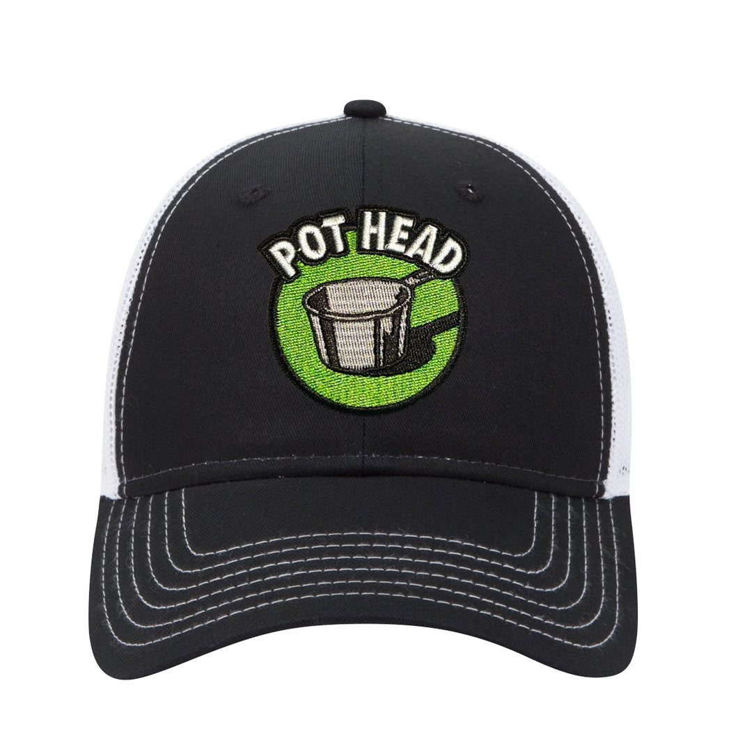 pothead logo Pot Head Black / Black