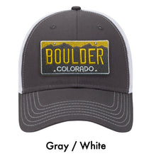 Load image into Gallery viewer, COLORADO - BOULDER Trucker Hat