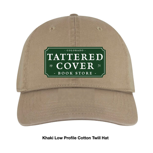 Tattered Cover Khaki Twill Hat